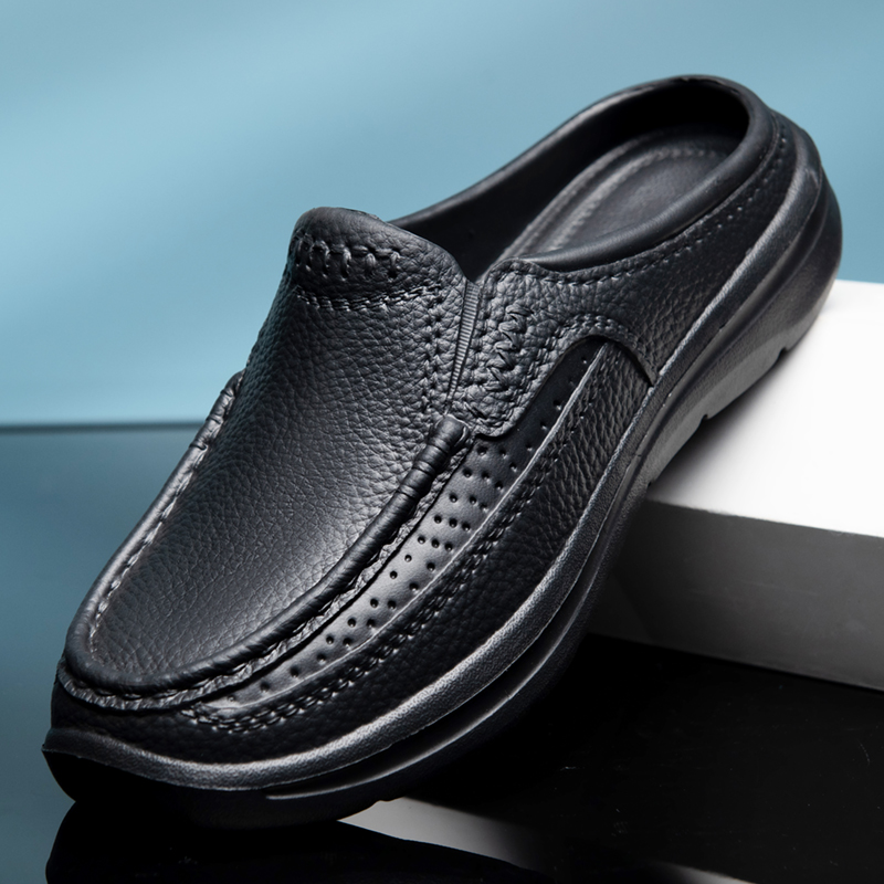 Men Shoes Type - Sommer-Gartenschuhe, wasserdichte und rutschfeste Kochschuhe, leichte,