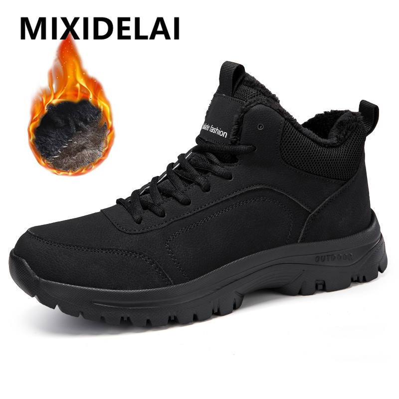 Winter Boot Insulated - Winter herren Stiefel Warme Plüsch männer