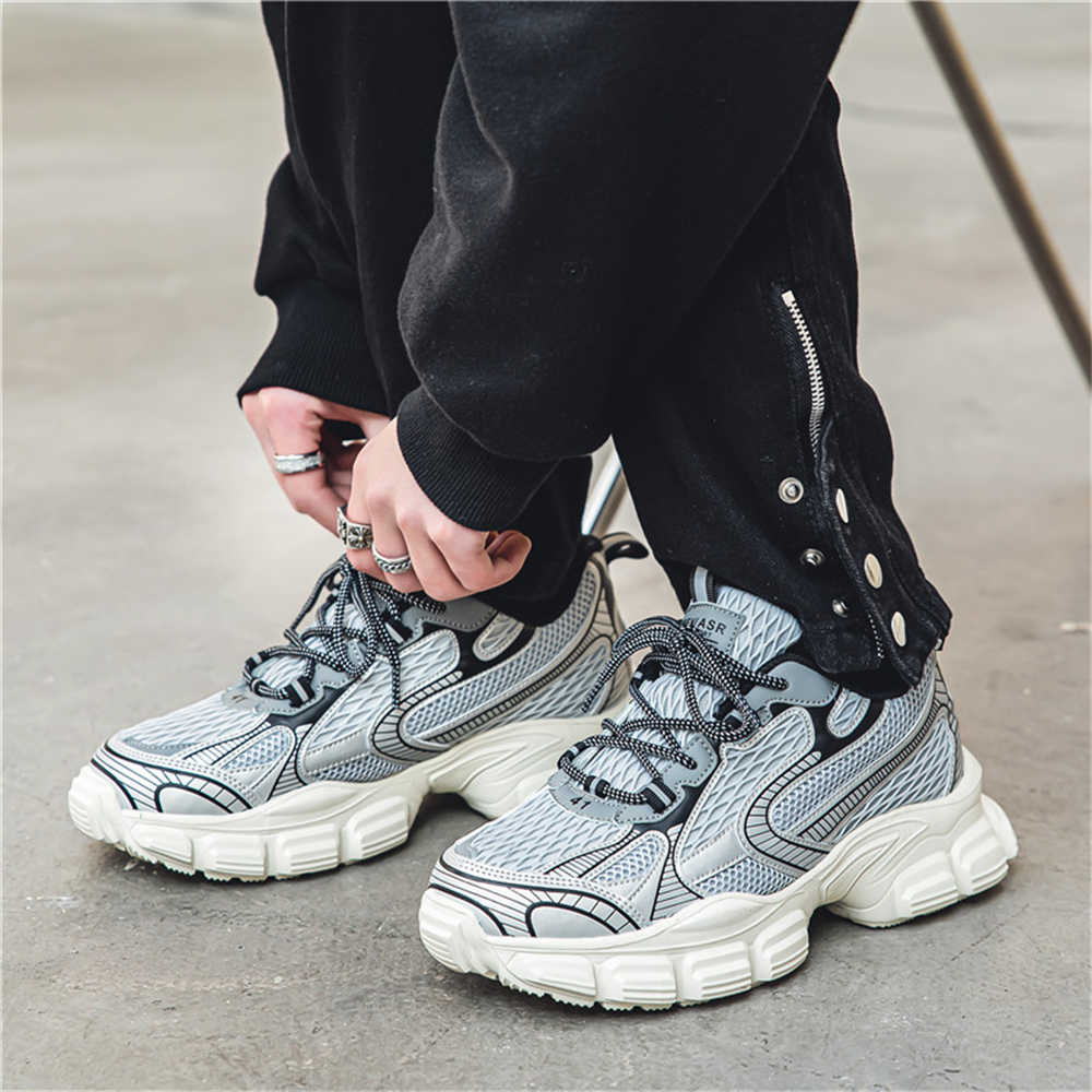 Men Shoes Designer - Herbst atmungsaktives Skateboard für Teenager gewebte