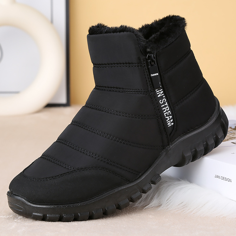 Winter Boot Insulated - Herren Knöchelhohe Schneestiefel Wasserdicht Rutschfeste Schuhe