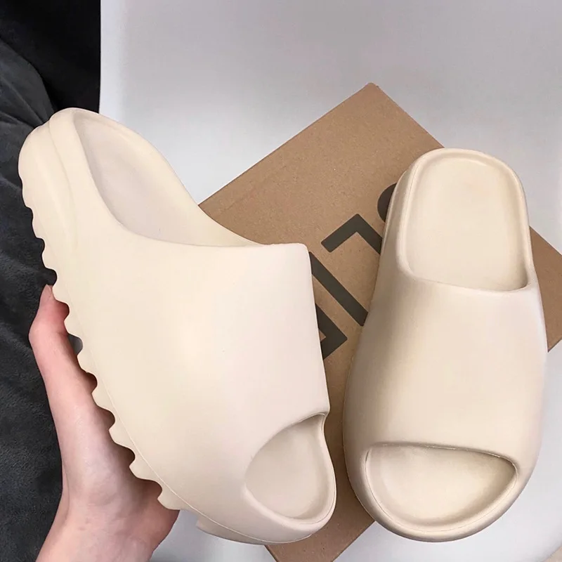 Men Shoes On - Hausschuhe, rutschfeste, dicke, weiche Plateau-Sandalen für