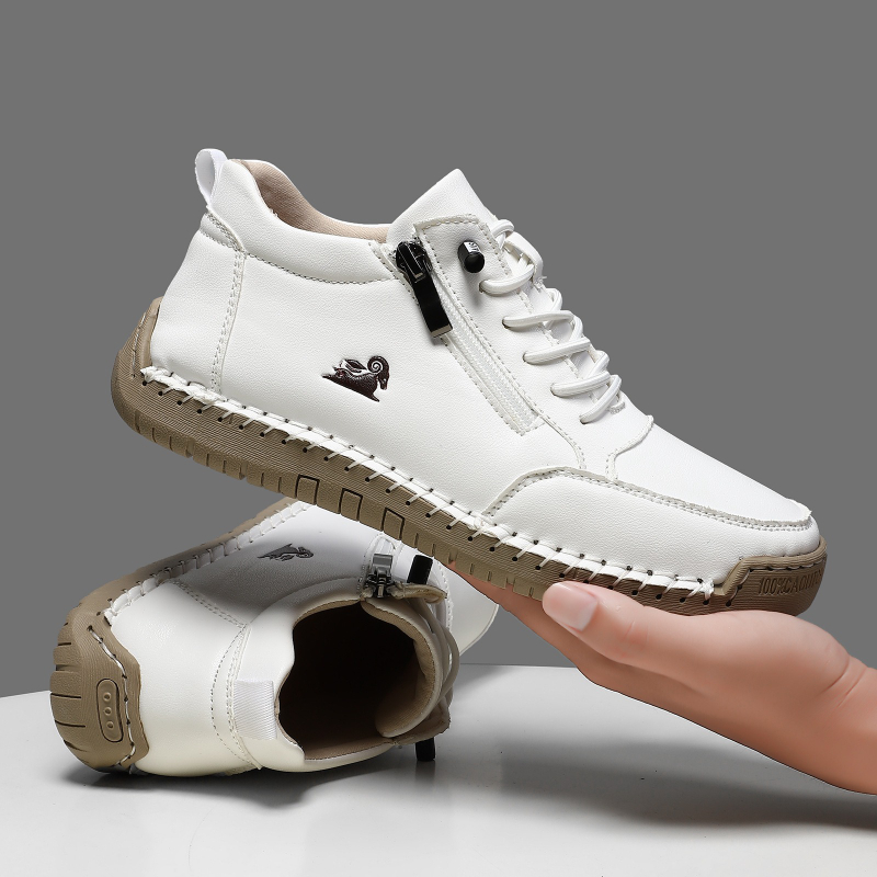 Men Shoes Type - Frauen Turnschuhe Handgemachte Leder Casual Schuhe