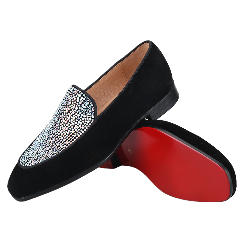 Piergitar Handgemachte Schwarz – Men Shoes Red Bottom Bewertung und Preis