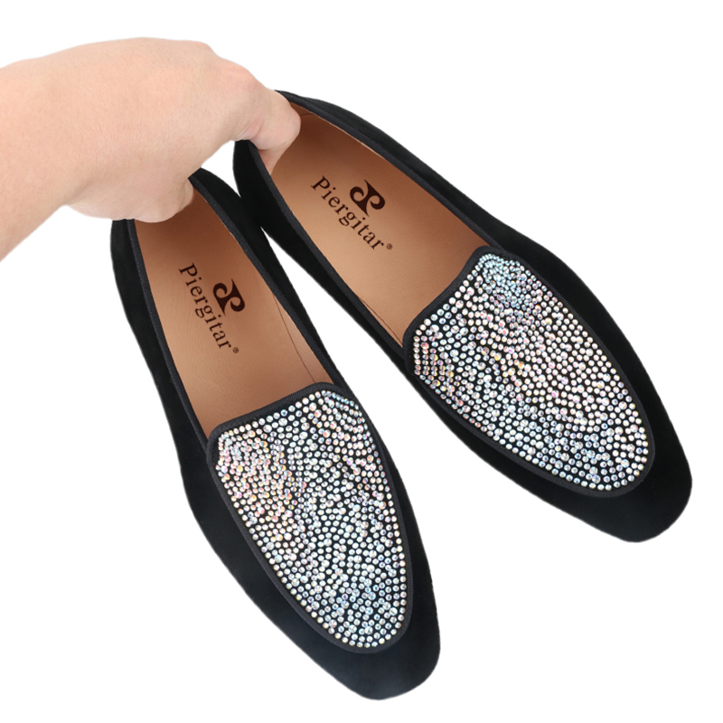 Piergitar Handgemachte Schwarz – Men Shoes Red Bottom Bewertung und Preis