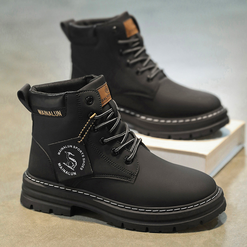 Klassische Herren-High-Top-Sti – Men Shoes Type Bewertung und Preis