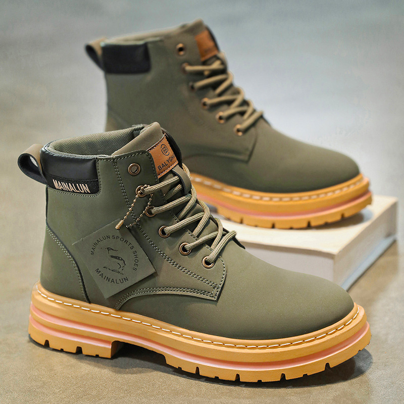 Klassische Herren-High-Top-Sti – Men Shoes Type Bewertung und Preis