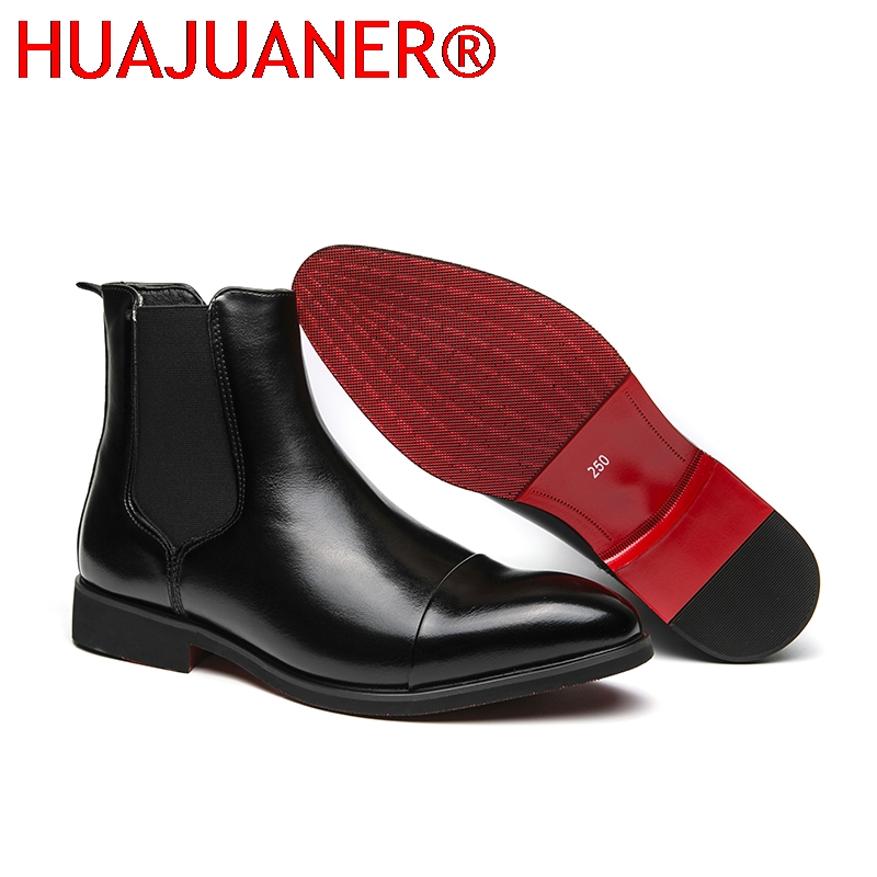 Britischer Stil, schwarze Chel – Men Shoes Red Bottom Bewertung und Preis