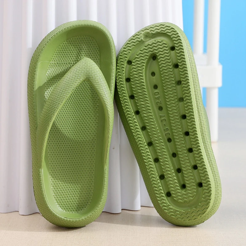 Rutschfeste Plateau-Flip-Flops – Men Shoes Size To Women Bewertung und Preis