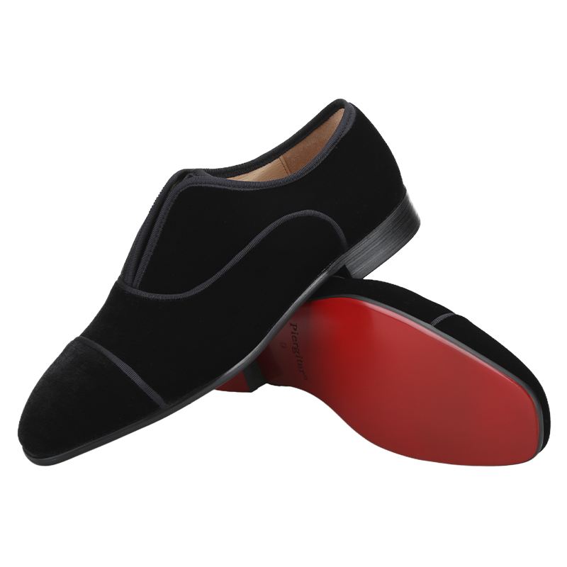 Piergitar handgemachte schwarz – Men Shoes Red Bottom Bewertung und Preis
