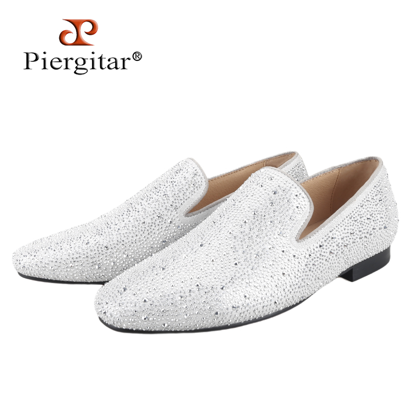Piergitar Sliver Herren-Loafer – Men Shoes Red Bottom Bewertung und Preis