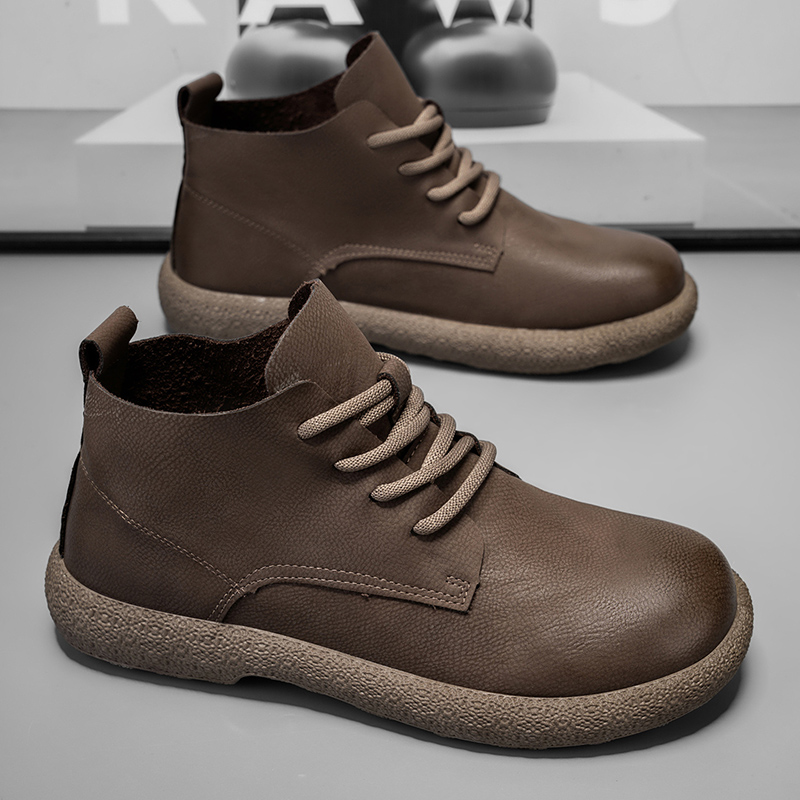 Herren-Stiefeletten, braune ku – Men Shoes Designer Bewertung und Preis