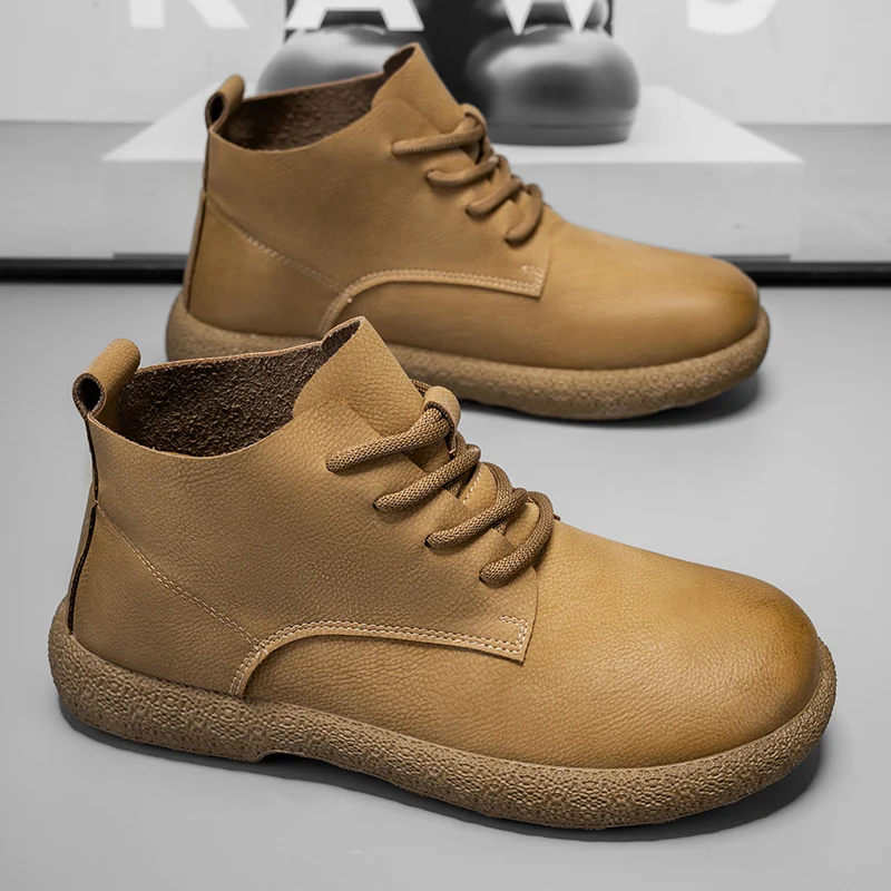 Herren-Stiefeletten, braune ku – Men Shoes Designer Bewertung und Preis