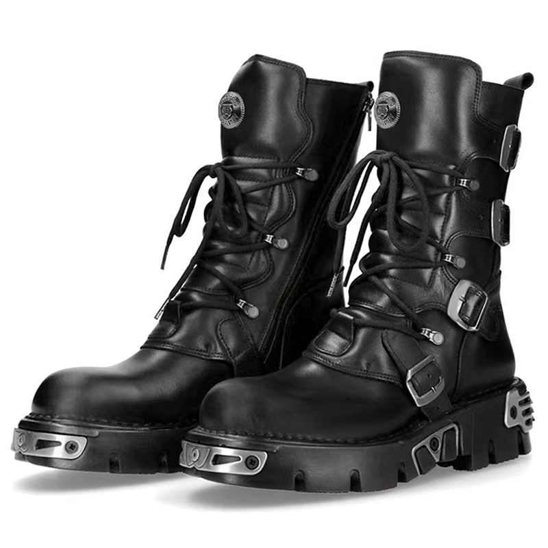 Männer Luxusmode Punk Gothic h – Men Shoes Type Bewertung und Preis