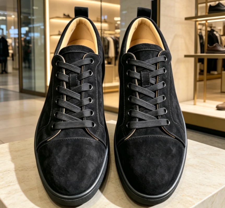Neue europäische Luxus-Freizei – Men Shoes Red Bottom Bewertung und Preis