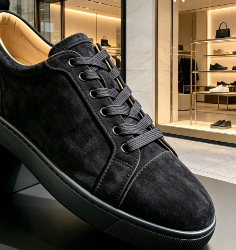 Neue europäische Luxus-Freizei – Men Shoes Red Bottom Bewertung und Preis