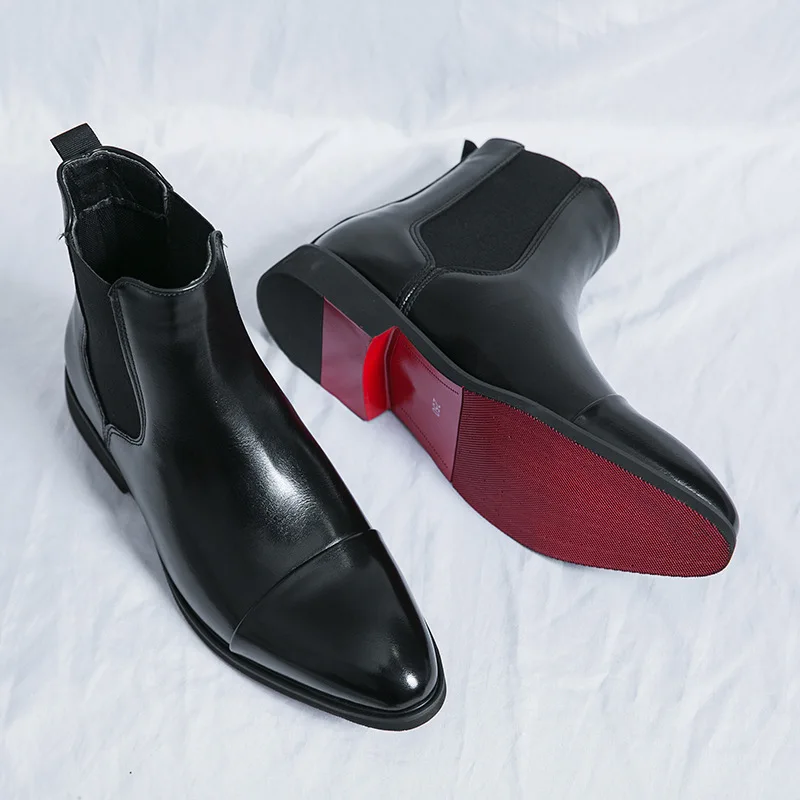 Herrenstiefel, Business-Stiefe – Men Shoes Red Bottom Bewertung und Preis