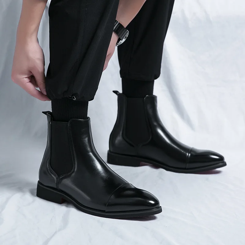Herrenstiefel, Business-Stiefe – Men Shoes Red Bottom Bewertung und Preis