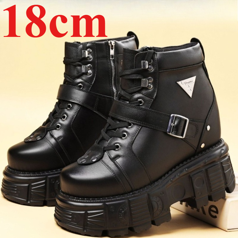 Echte Leder-Motorradstiefel fü – Men Shoes Type Bewertung und Preis