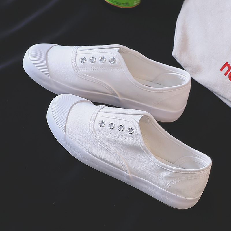 Neue weiße Segeltuchschuhe für – Casual Sneaker Low Bewertung und Preis
