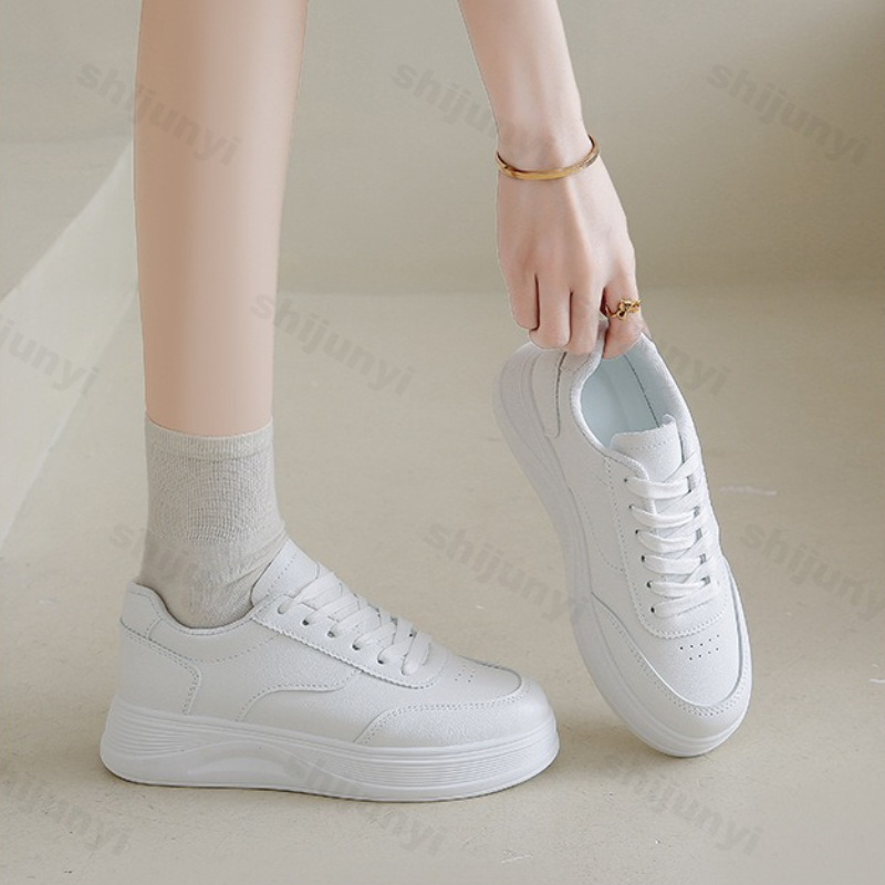 Weiße Damenschuhe, 2025, Herbs – Casual Sneaker Low Bewertung und Preis